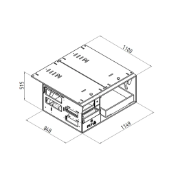 Kit aménagement amovible loisir Ford Transit d'Avril 2000 à Mai 2014