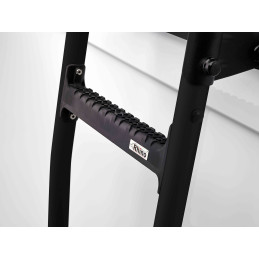 Echelle fixe - Portes Battantes - Aluminium Noir - 2
