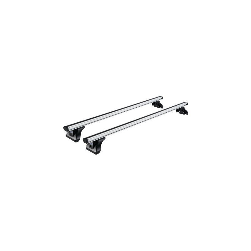 2 Barres de toit Aluminium 158cm Maxus Deliver 9 - Systéme T-Track