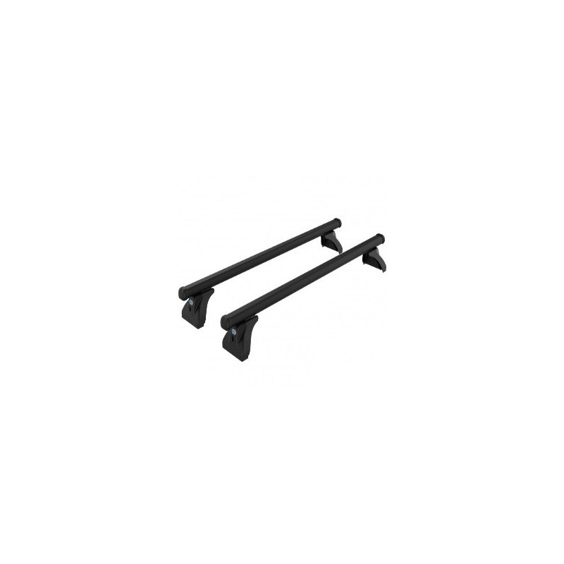 2 Barres de toit Acier Epoxy 160cm Maxus Deliver 9 - Système T-Track