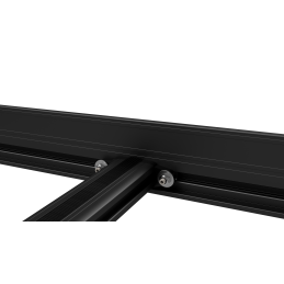 Galerie Monobloc Maxus Deliver 9 L2H2 - Portes Battantes - Aluminium Noir - 4