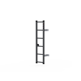 Galerie Monobloc Extra Plate Maxus Deliver 9 L2H2 - Portes Battantes - Aluminium Noir - 5