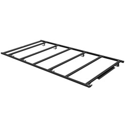 Galerie Monobloc Extra Plate Maxus Deliver 9 L2H2 - Portes Battantes - Aluminium Noir