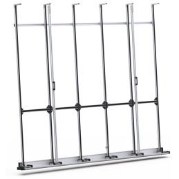 Pupitre extérieur Monobloc Maxus Deliver 9 L3H2 - Trottoir 220mm - Aluminium anodisé