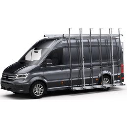 Pupitre extérieur Monobloc Maxus Deliver 9 L3H2 - Trottoir 220mm - Aluminium anodisé - 4