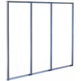 Pupitre intérieur Maxus Deliver 9 L2H2 - Côté gauche - Aluminium