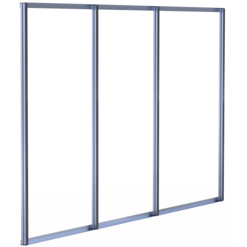 Pupitre intérieur Maxus Deliver 9 L3H2 - Côté gauche - Aluminium