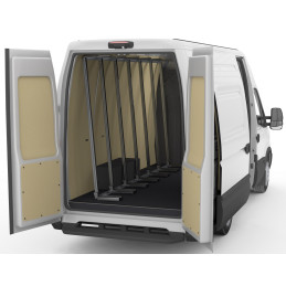 Pupitre intérieur Maxus Deliver 9 L3H3 - Côté gauche - Aluminium - 3