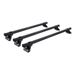 3 Barres de toit Acier Epoxy 160cm Maxus Deliver 3 -  Système T-Track