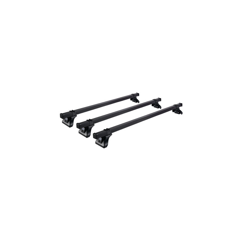 3 Barres de toit Acier Epoxy 160cm Maxus Deliver 3 -  Système T-Track