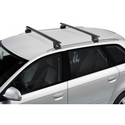 2 Barres de toit Aluminium Noir Texturé 128cm Maxus Euniq 5 portes - 2