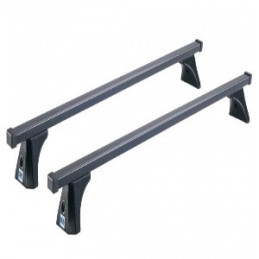 2 Barres de toit Acier Epoxy 130 cm Maxus T60 Max double cabine