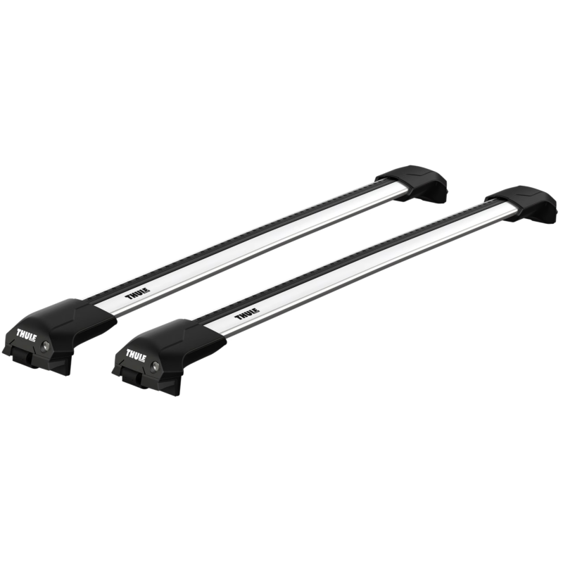 2 Barres de toit Thule WingBar Edge en Aluminium Gris 68cm pour Dacia Sandero Stepway (I)