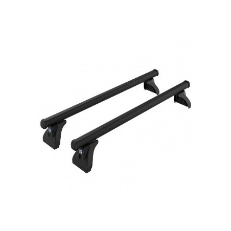 2 Barres de toit Acier Epoxy 130cm Citroen Nemo