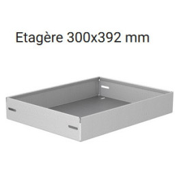 Rangement métallique 758x300x1000 - Position droite