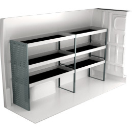 Rangement métallique 2054x300x1000 - Position gauche Rangement métallique 2054x300x1000 - Position gauche