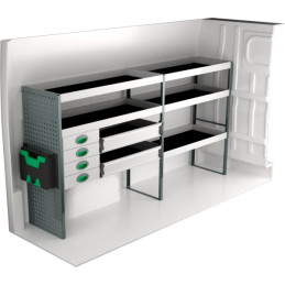 Rangement métallique 2270x470x1220 - Position gauche Rangement métallique 2270x470x1220 - Position gauche