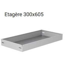 Rangement métallique 1500x300x1000 - Position droite