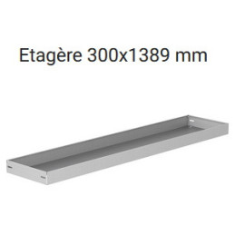 Rangement métallique 1509x470x855 - Position droite