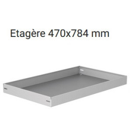 Rangement métallique 2024x470x855 - Position droite