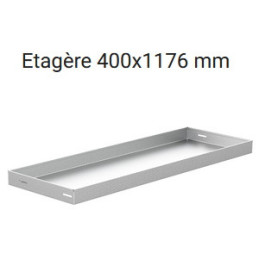 Rangement métallique 1453x300x1000 - Position droite