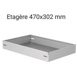 Rangement métallique 980x300x890 - Position droite