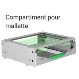 Rangement métallique 980x300x890 - Position droite