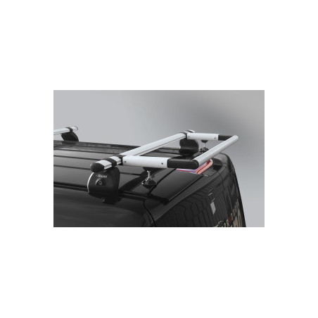 2 barres de toit aluminium + butées de charge pour Mercedes Sprinter - Système T-Track