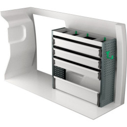 Rangement métallique 1063x300x1000 - Position droite Rangement métallique 1063x300x1000 - Position droite