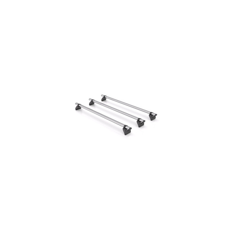 3 Barres de toit Acier 145cm pour Citroen Jumpy