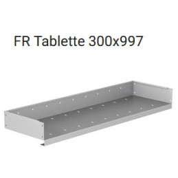 Rangement métallique 1500x300x1000 - Position droite