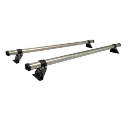 2 Barres de toit Acier 138cm pour Fiat Doblo