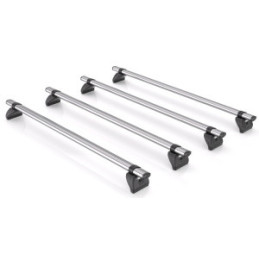 4 Barres de toit Acier 166cm pour Fiat Ducato