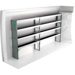 Rangement métallique 2248x300x1440 - Position gauche Rangement métallique 2248x300x1440 - Position gauche