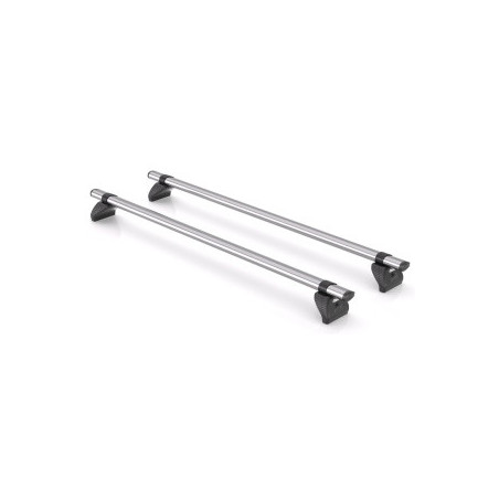 2 Barres de toit Acier 120cm pour Renault Kangoo 2