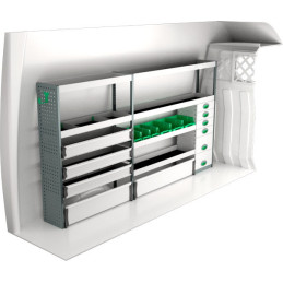 gauche Iveco Daily L2H2 à partir de Juillet 2014 (L:266 x P:30 x H:144)