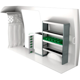 gauche ou droit Iveco Daily L2H2 à partir de Juillet 2014 (L:153 x P:30 x H:144)