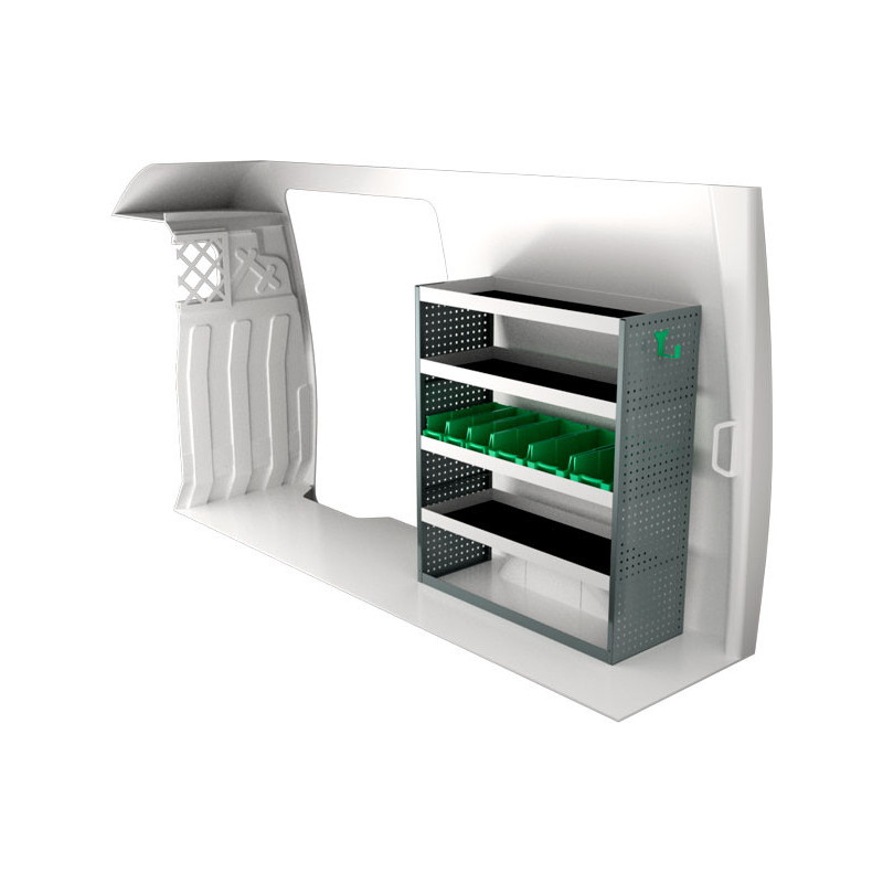 gauche ou droit Iveco Daily L2H2 à partir de Juillet 2014 (L:124 x P:47 x H:144)