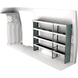 Rangement métallique 3053x470x1788 - Position gauche Rangement métallique 3053x470x1788 - Position gauche