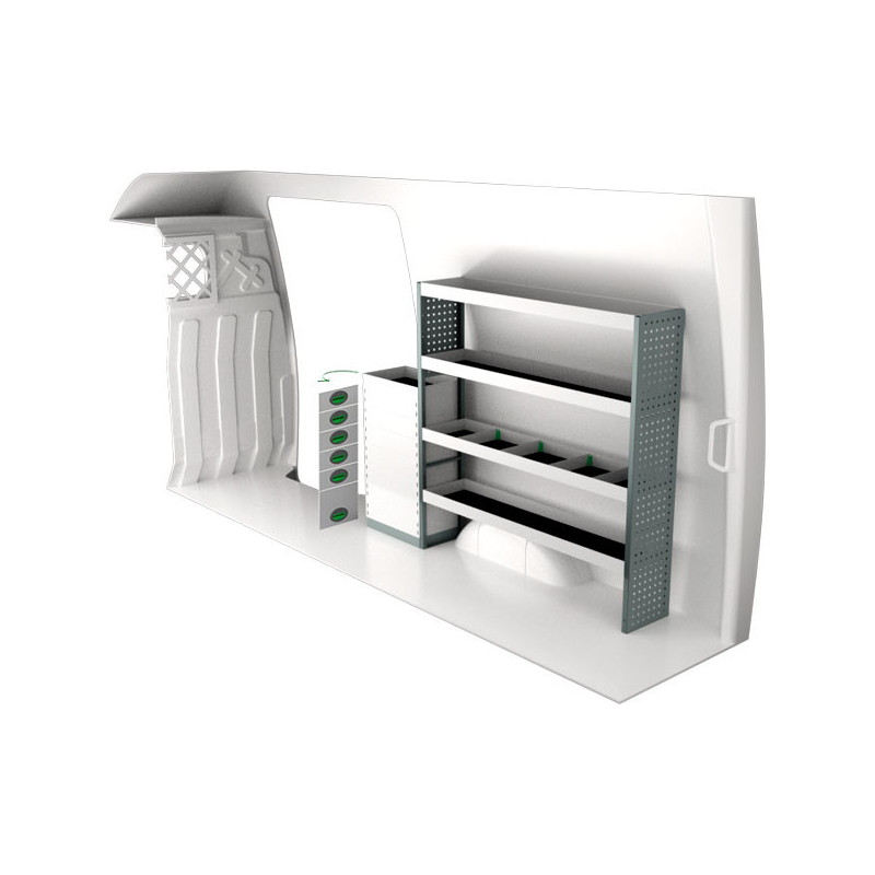 gauche ou droit Iveco Daily L3H2 à partir de Juillet 2014 (L:192xP:30xH:144)