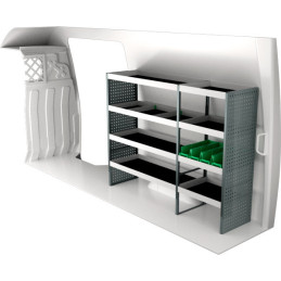 gauche ou droit Iveco Daily L3H2 à partir de Juillet 2014 (L:188 x P:47 x H:144)