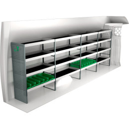 gauche Iveco Daily L4H2 à partir de Juillet 2014 (L:432 x P:47 x H:144)