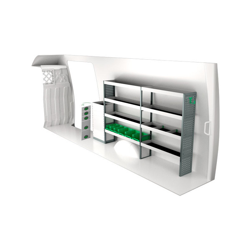 gauche ou droit Iveco Daily L4H2 à partir de Juillet 2014 (L:273 x P:30 x H:144)