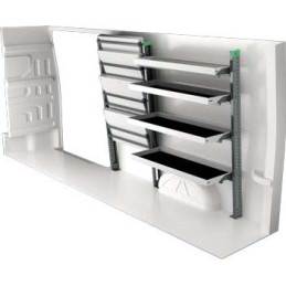 Rangement métallique 2340x470x855 - Position droite Rangement métallique 2340x470x855 - Position droite