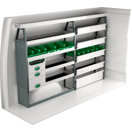 Rangement métallique 2270x470x1220 - Position gauche Rangement métallique 2270x470x1220 - Position gauche
