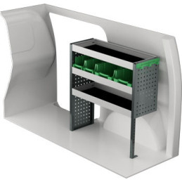 Rangement métallique 1239x300x1075 - Position gauche Rangement métallique 1239x300x1075 - Position gauche
