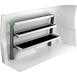 Rangement métallique Gauche ou Droit Volkswagen Transporter T6 L1 à partir de Juin 2015 (L:163 x P:47 x H:110)