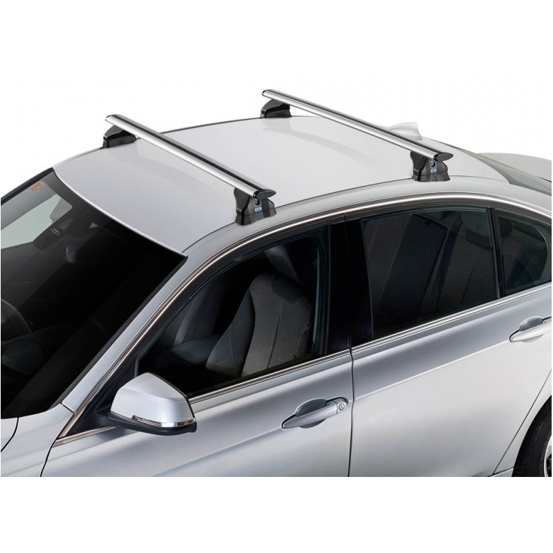 Barres De Toit Aluminium Pour Hyundai Ix35 (2010+) - Longitudinales, Marque Montblanc