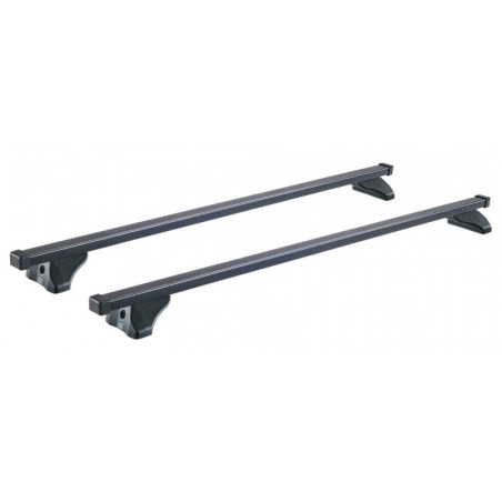Barres De Toit Transversales Pour Peugeot 407 Break (2004-2010) - Marque Turtle, Garantie 2 Ans