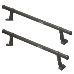 2 barres de toit acier 116cm pour Dacia Logan Van